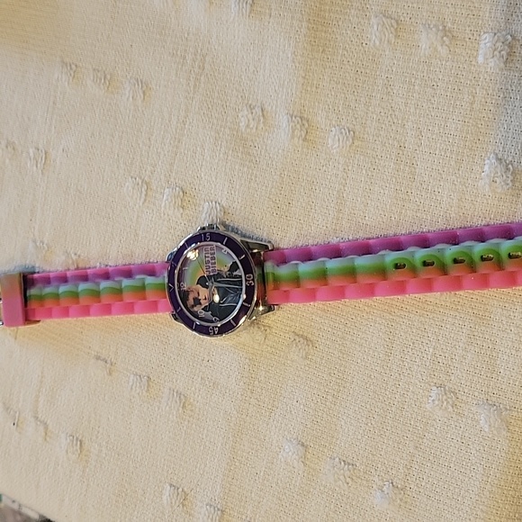 5 For 25.00/Justin Bieber Rainbow Jelly Watch,NWOT - Picture 1 of 6